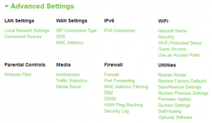 belkin dashboard