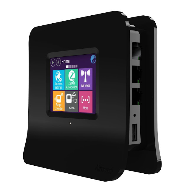 Securifi Almond 2015 - (3 Minute Setup) Long Range Touchscreen Wireless Router / Range Extender + Home Automation Hub