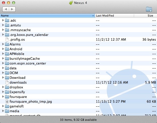 android file transfer