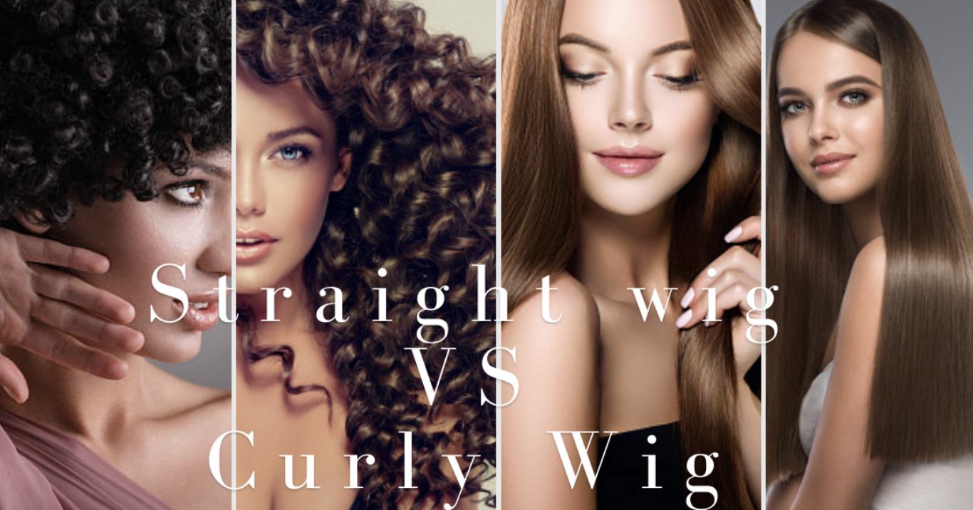 Straight Wig VS Curly Wig